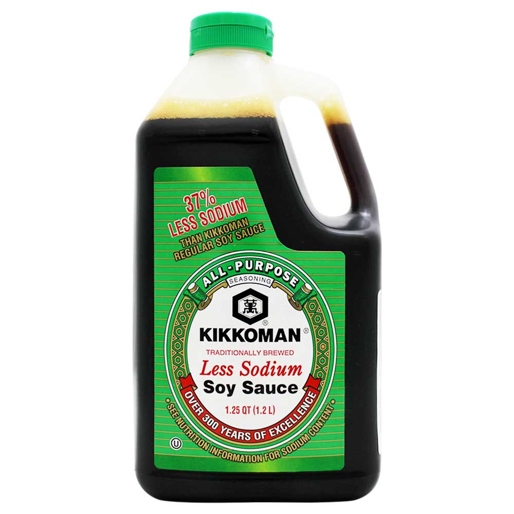 Salsa de Soya Kikkoman Baja en Sodio 1.2 lt.